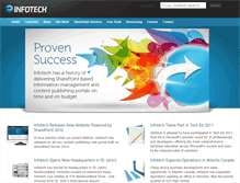 Tablet Screenshot of infotechsolutions.com